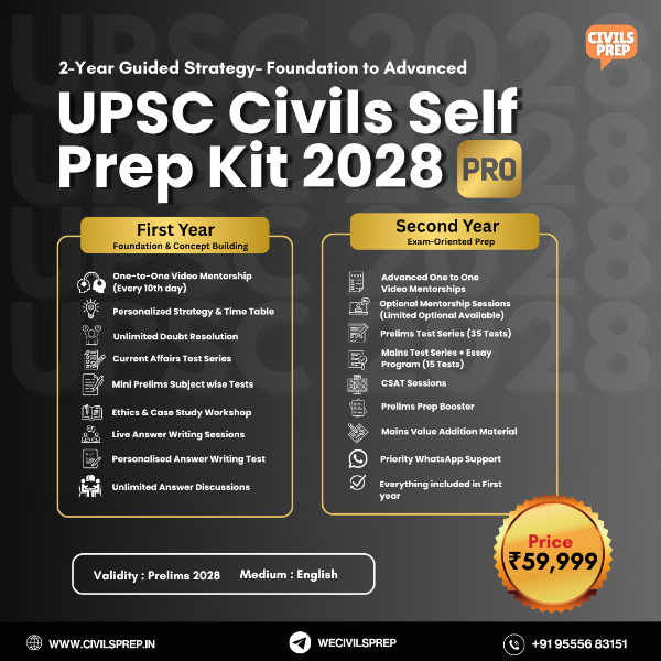 thumbnail Civils Self Prep Kit 2028 Pro